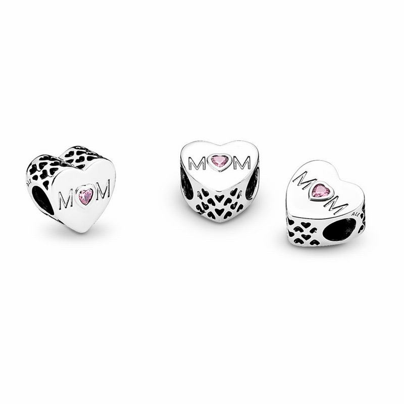 Pandora Australia Mother Heart Charm - Sterling Silver | XSIBKR927